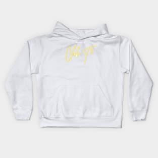 Late Night at Club T's no border Kids Hoodie